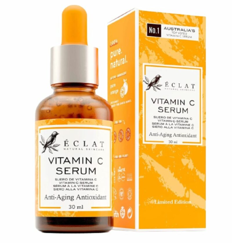 Australis'a No.1 𝗢𝗥𝗚𝗔𝗡𝗜𝗖 20% Vitamin C Serum for Face